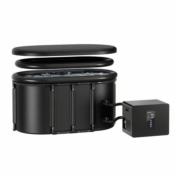 1/3HP Ice Bath Chiller & 148Gal Cold Plunge Tub Bundle